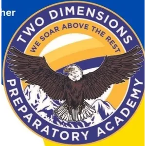 Two Dimensions Preparatory Academy Logo
